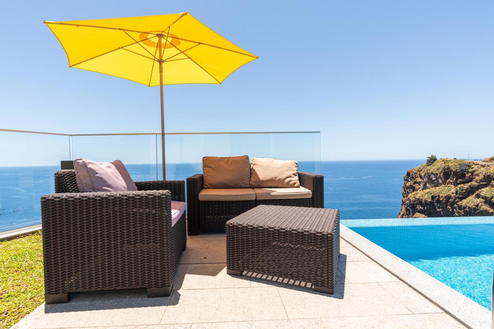 Villa Sonho Do Oceano à Ribeira Brava Chambre photo